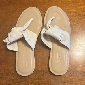 Loft knot sandal.